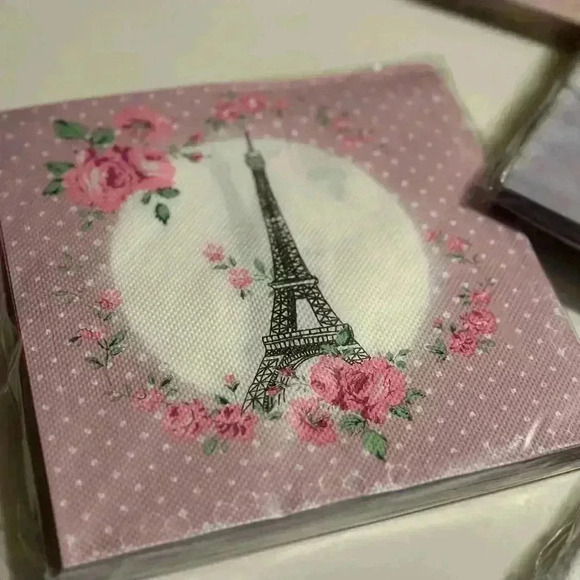 NEW Color Napkins/Printed Tissues/Fashion Tissues x 100pcs - Picture 9 of 14